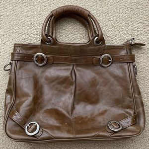 Genuine leather tote bag by Latico